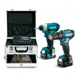 Taladro combinado Makita HP333D + Atornillador de impacto Makita TD110D